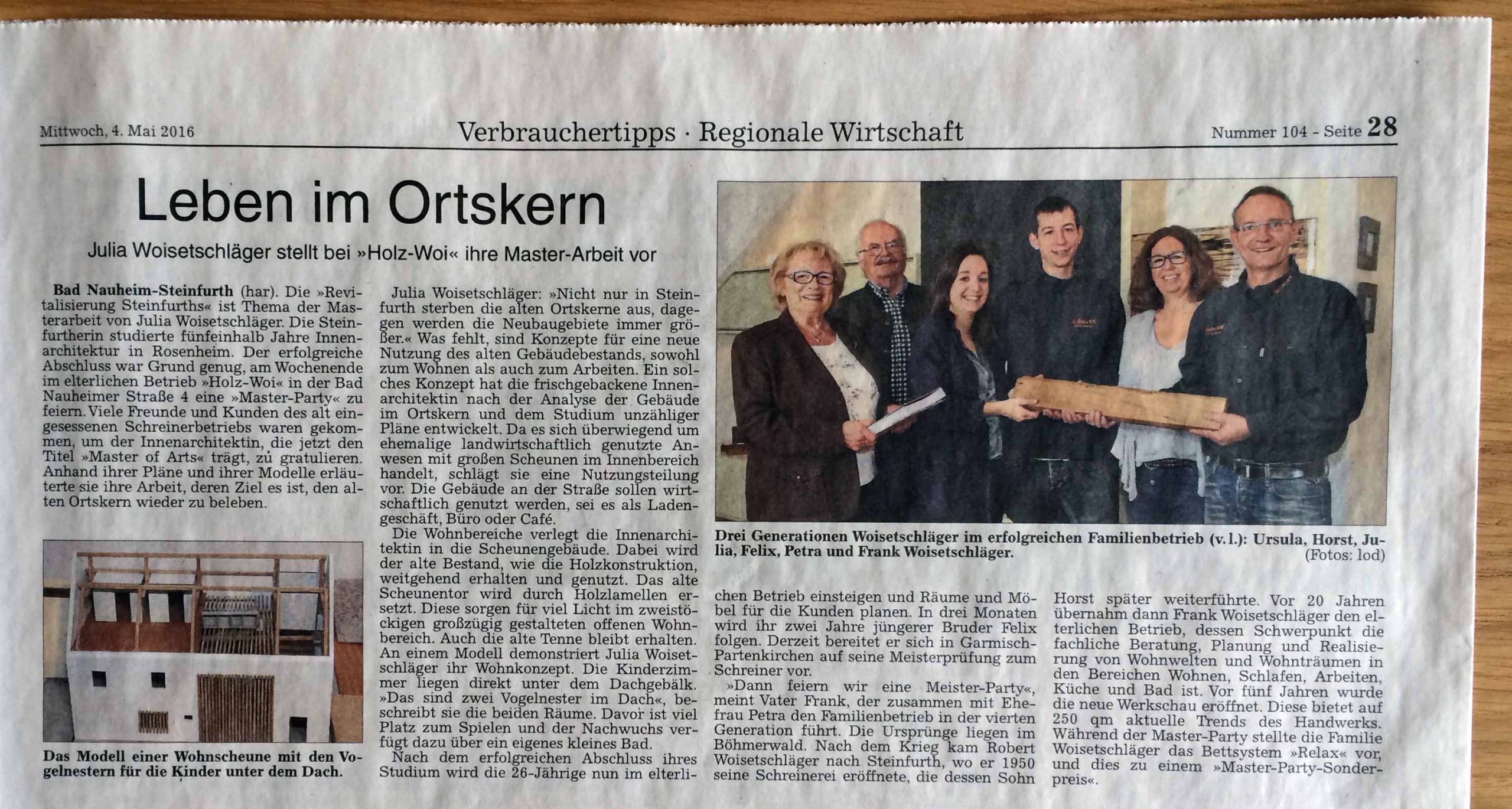 Leben im Ortskern