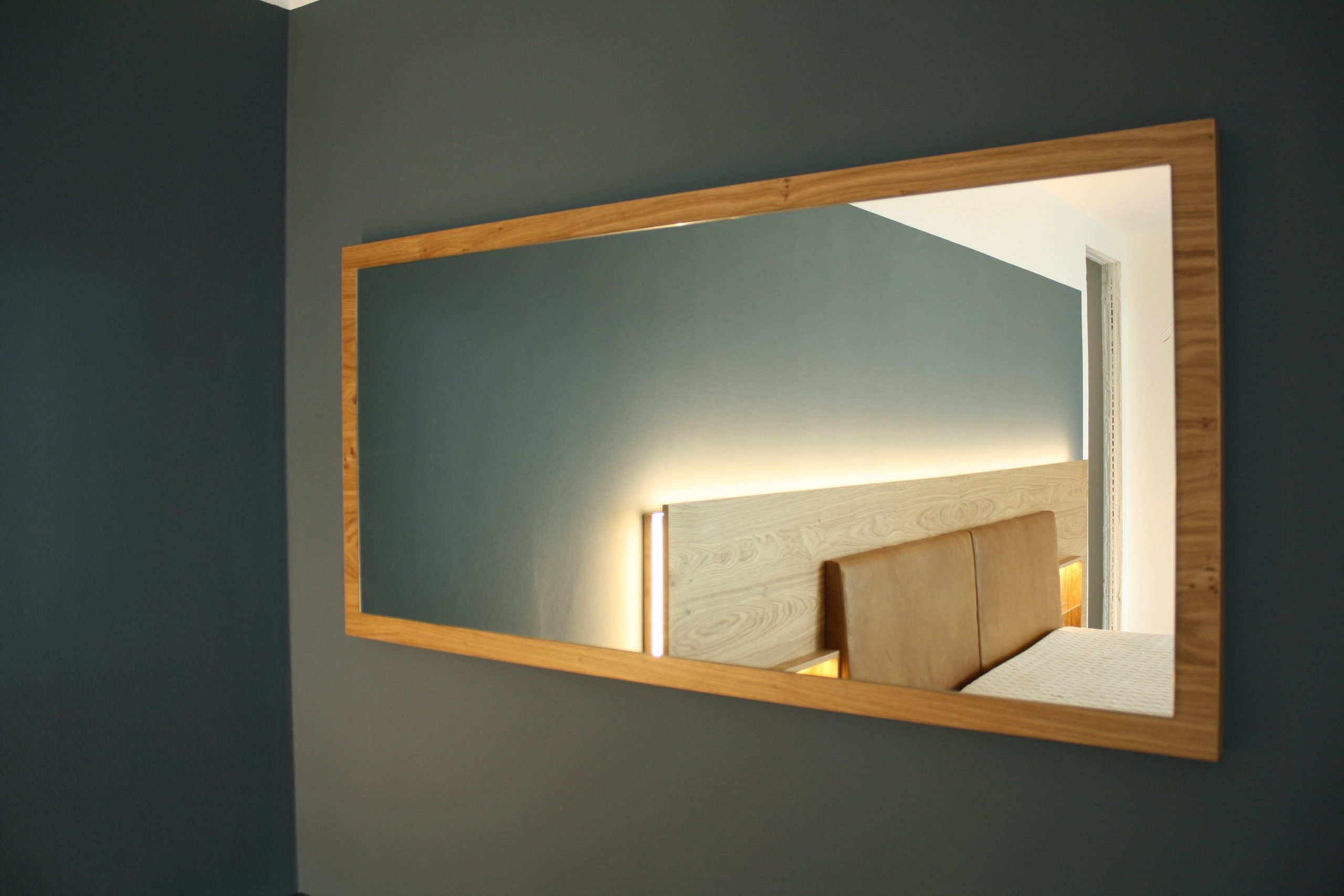 Schlafzimmer in Asteiche, Sattelleder + Woodspring – Bild 10