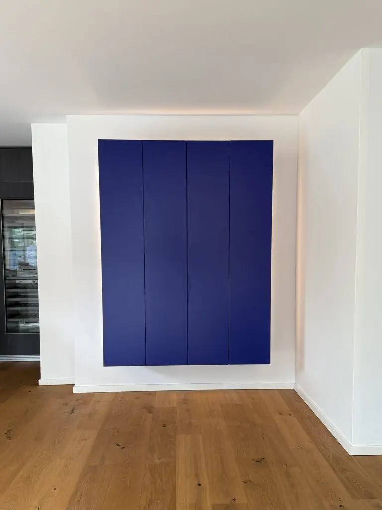 Küchenerweiterung in kräftigem Blau – Bild 2